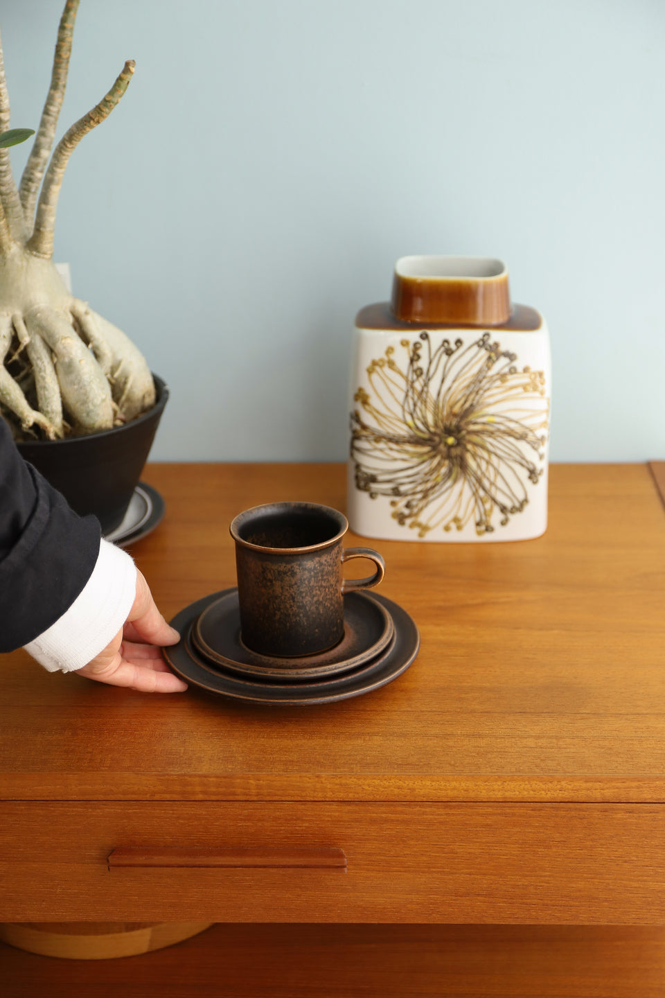 アラビア ルスカ プレート 16cm 皿 北欧ヴィンテージ/ARABIA Ruska