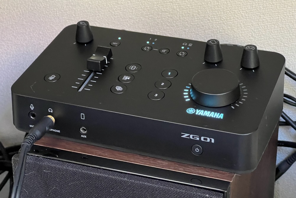 YAMAHA ZG01レビュー・ゲーム配信・画面動画収録に最強のゲーミング
