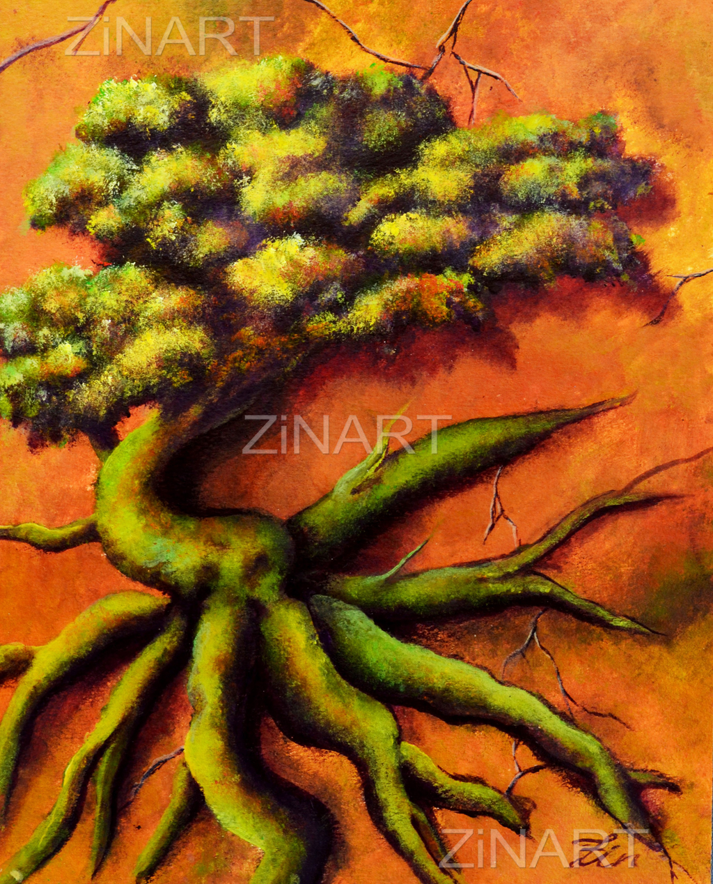 オーストラリア画家旅で依頼されたZiNARTの絵画作品まとめ。 | ガカプロ