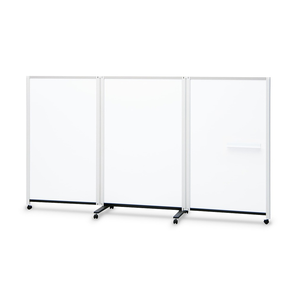 飛沫防止】パーティションホワイトボード 両面 高さ150cm 連結タイプ