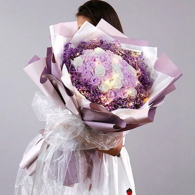 Qoo10] 2025新作 ソープフラワー 花束 韓国