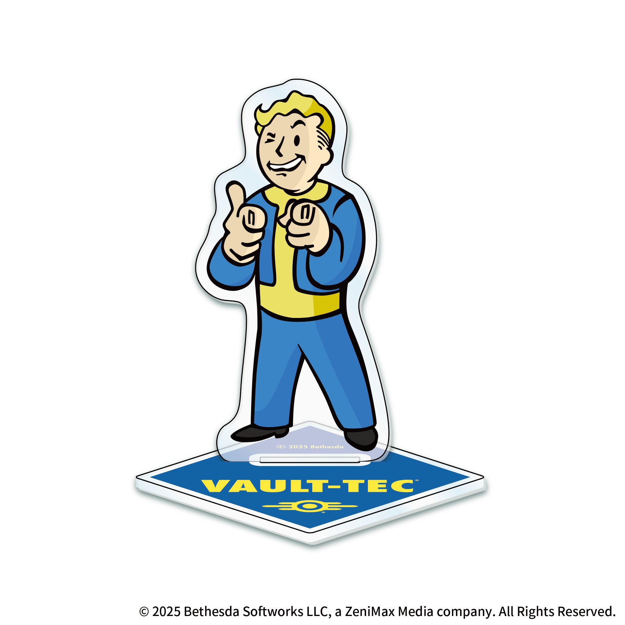 Fallout トレーディングアクリルスタンド（Vault boy） – インフォ