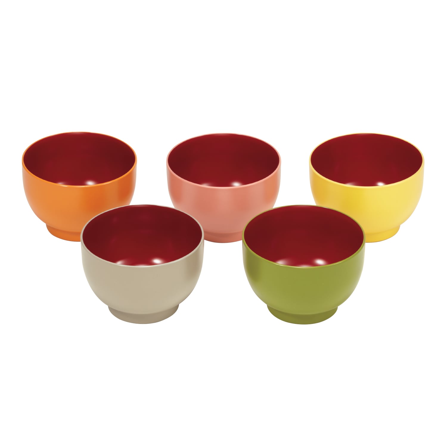 山中塗 レンジ対応姫汁椀5個セット【eGift】|デジタルギフト