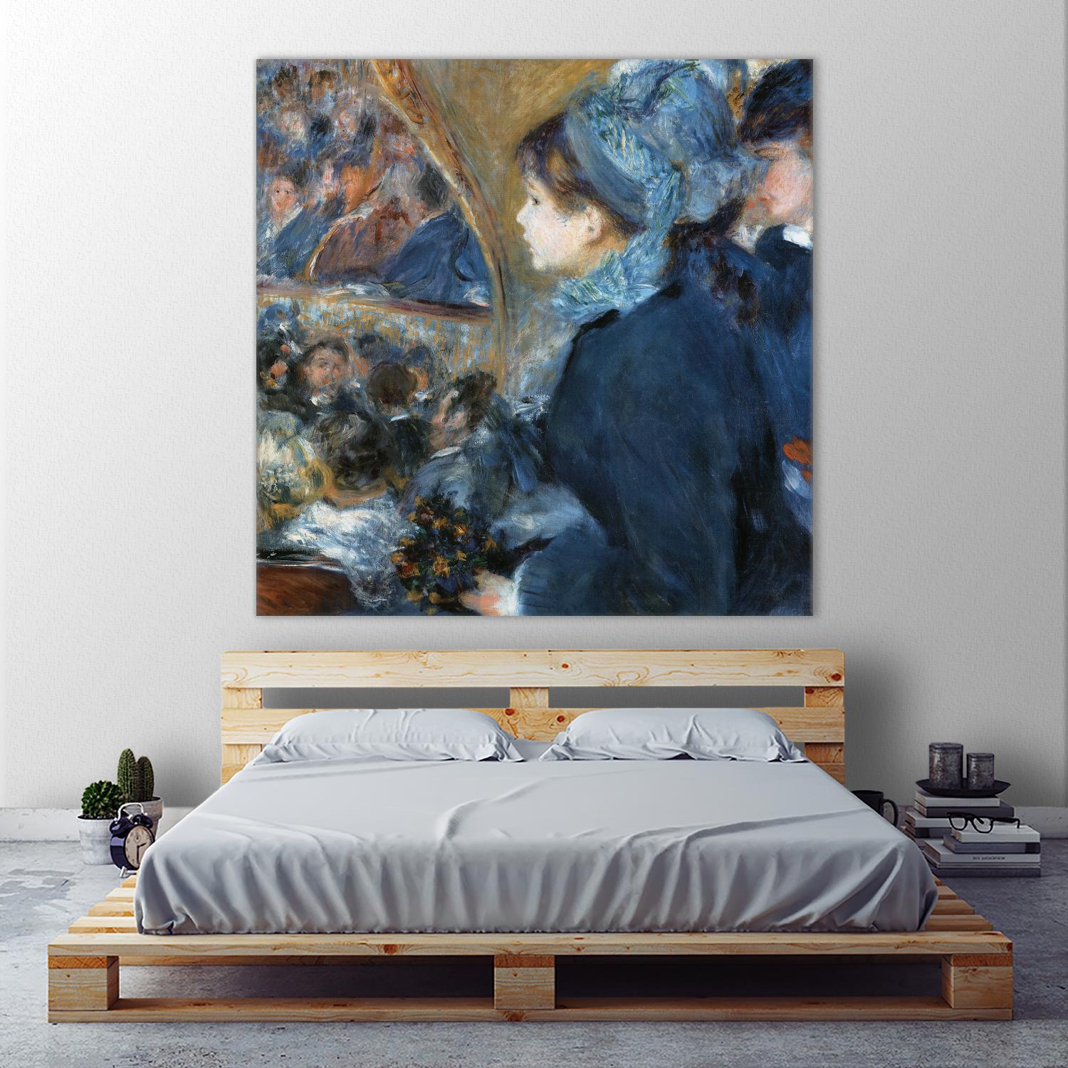 À l'opéra - Art Print by Auguste Renoir | GIANT ART
