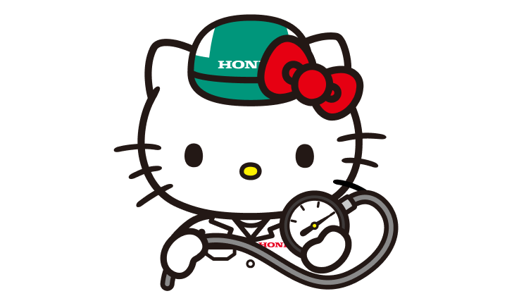 Super Cub × Hello Kitty | Cub | Honda