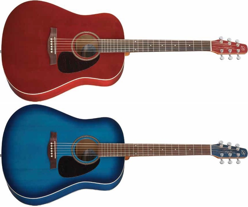 アコースティックギター】Seagullよりトランス・カラー採用のS6が2機種