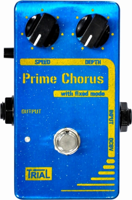 コーラス】日本製ハンドメイドペダルTRIALよりコーラス「Prime Chorus