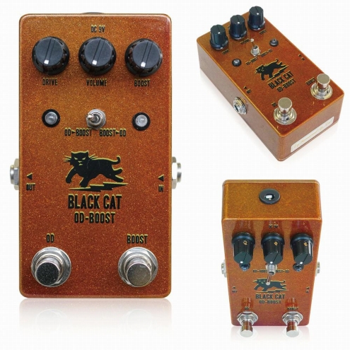 エフェクター】人気のBlack Catからにブースト搭載のOD-1『OD-Boost