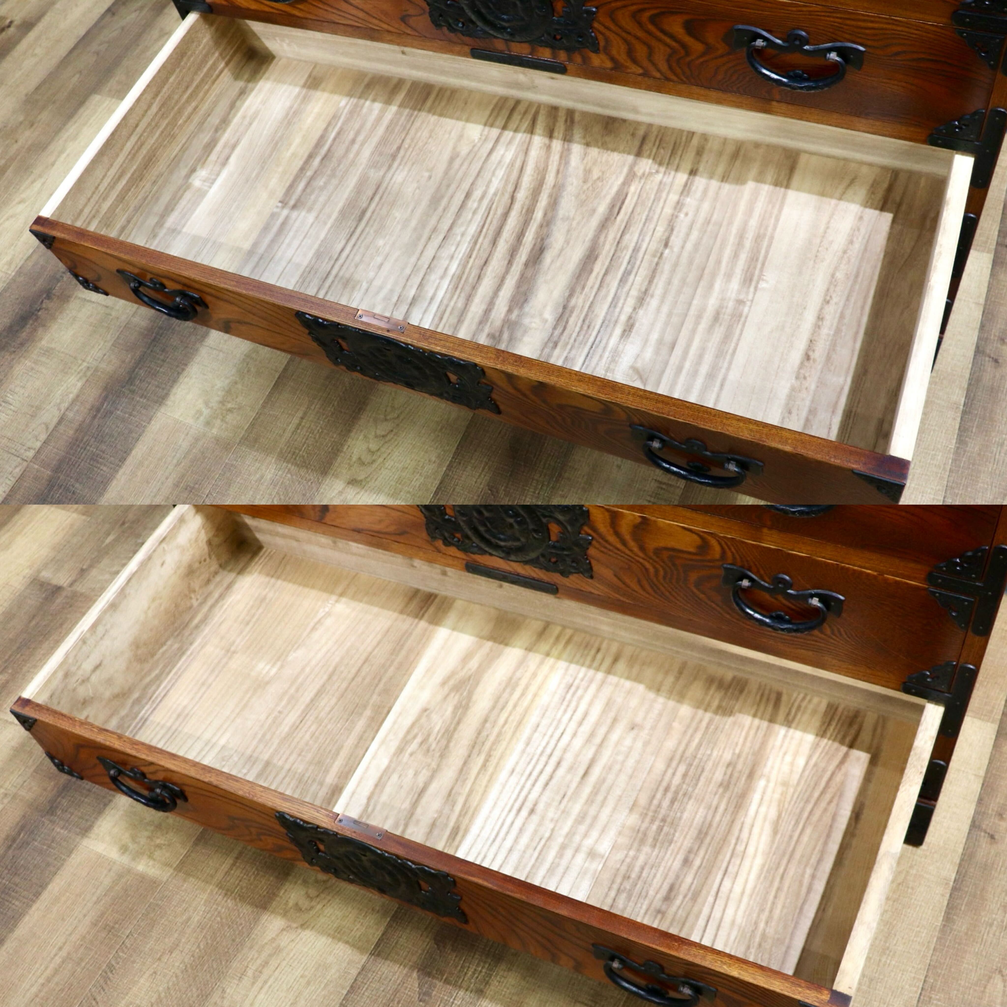 GMHN263A○岩谷堂箪笥 整理箪笥 時代箪笥 和箪笥 4段チェスト 伝統工芸