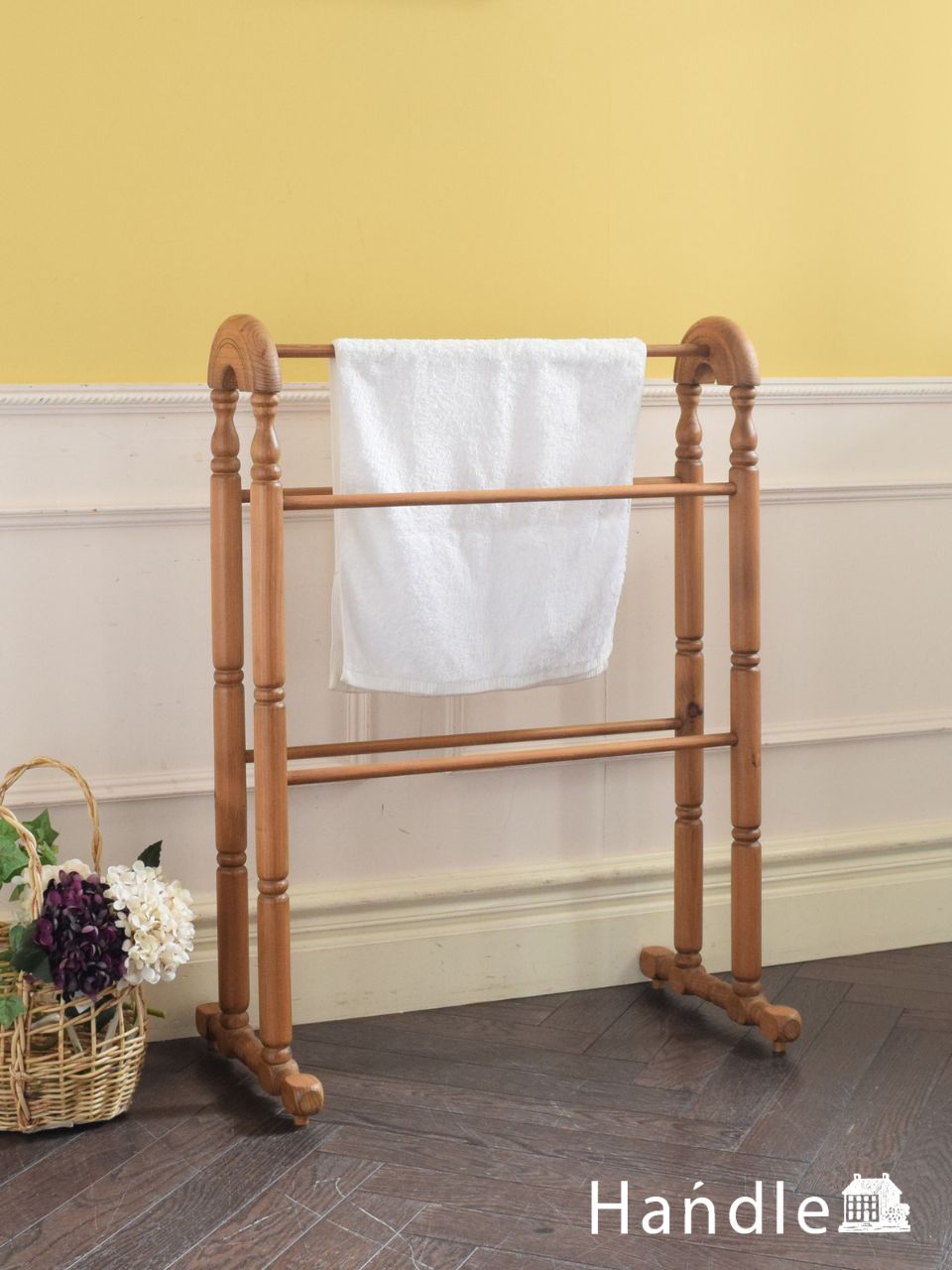 実用的に使える英国のタオルハンガー、イギリスから届いたおしゃれな