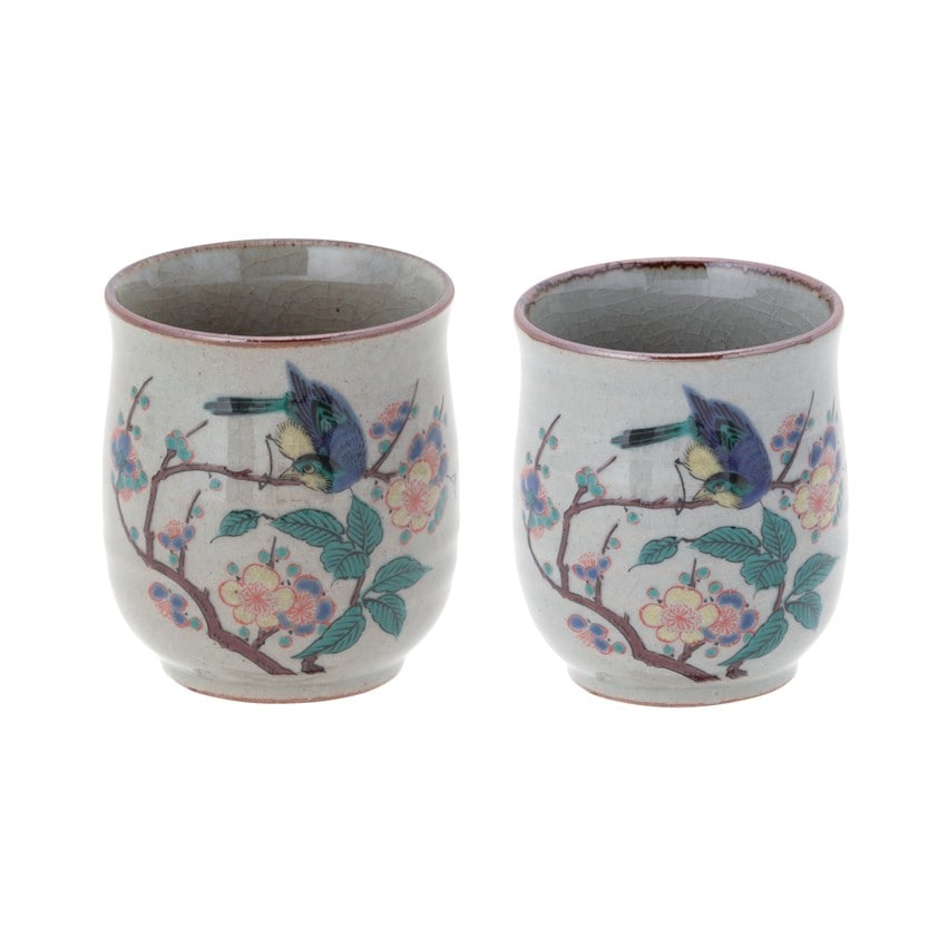 九谷焼〉組湯呑 花鳥: ㈱大和 | HANEDA Shopping 羽田空港公式ネット