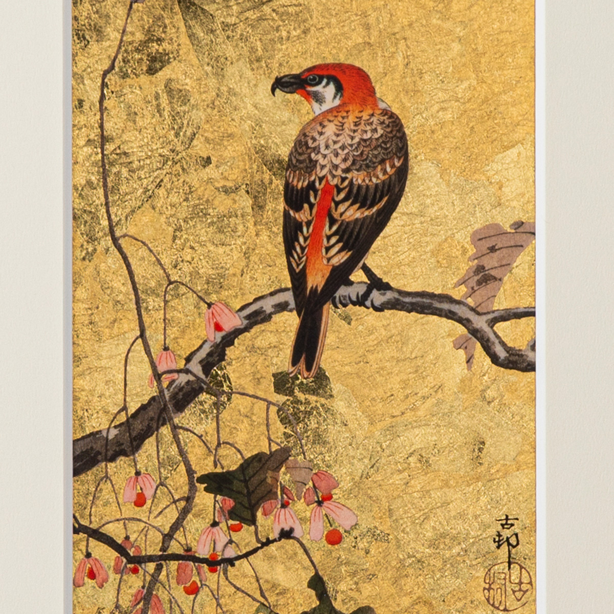 箔一 hakuichi 金箔 金沢箔 金沢 工芸品 秋海棠に交喙(KOSON)