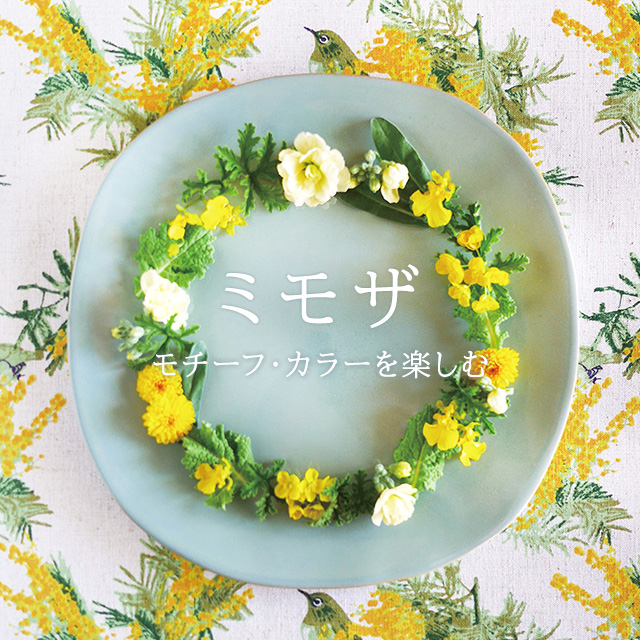 ミモザ ～モチーフ・カラーを楽しむ～｜HAKKA公式オンラインショップ