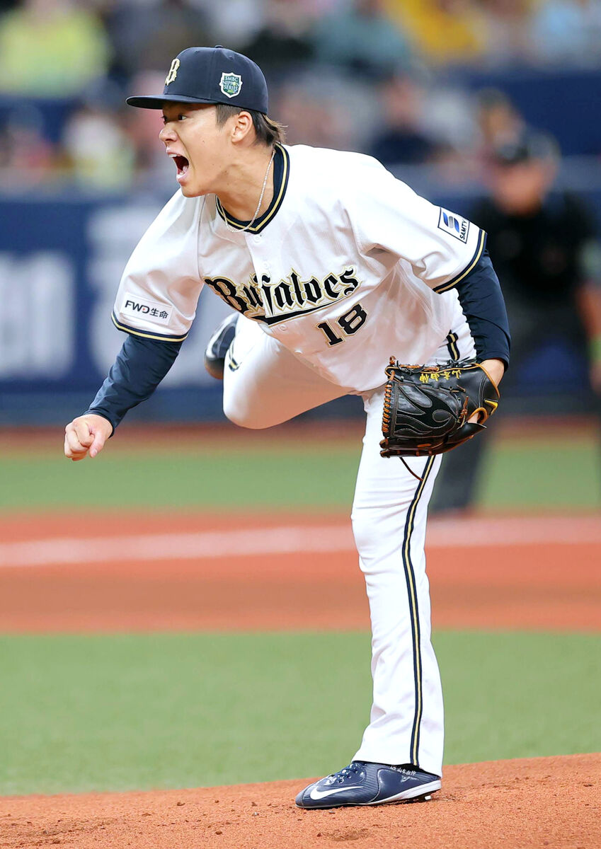 オリックス】山本由伸、出た～！自己最速タイ159キロ！序盤から