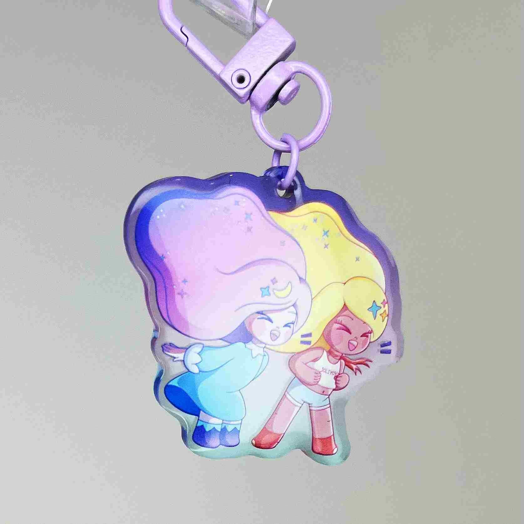 つるつるアクリルキーホルダー1個から注文ok – idworld