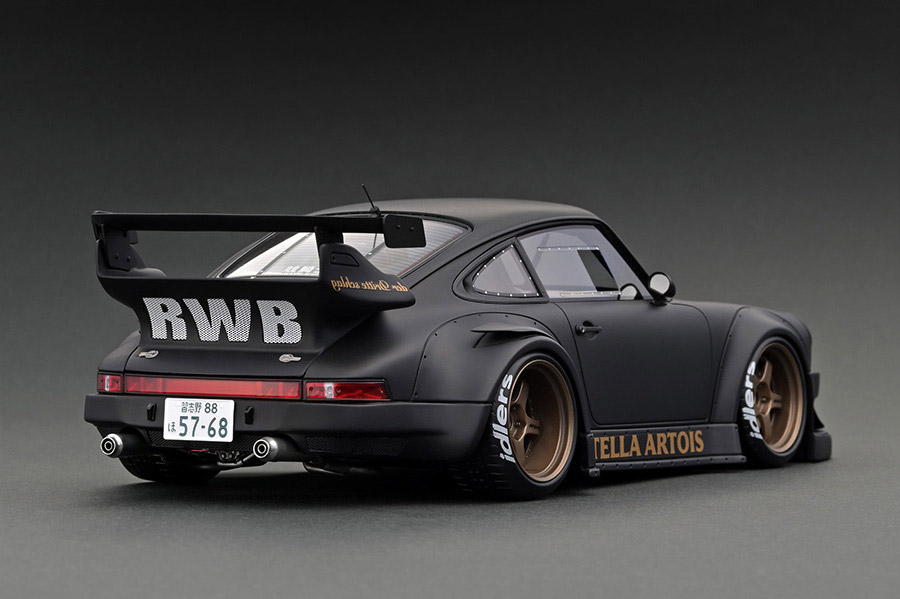 IG2474 1/18 RWB 930 Matte Black | LINE UP | [公式] ignition model