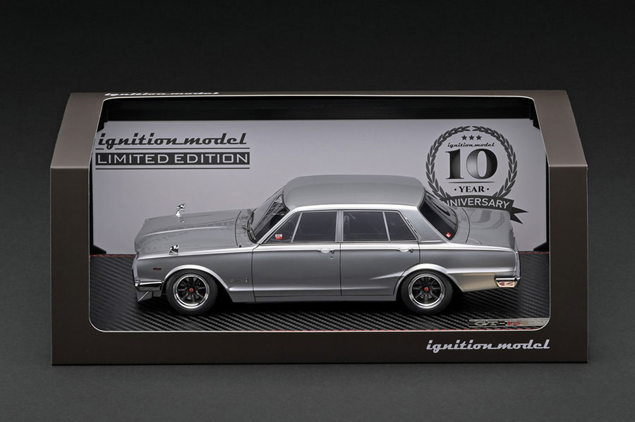 IG3511 1/18 Nissan Skyline 2000 GT-R (PGC10) Silver 10th
