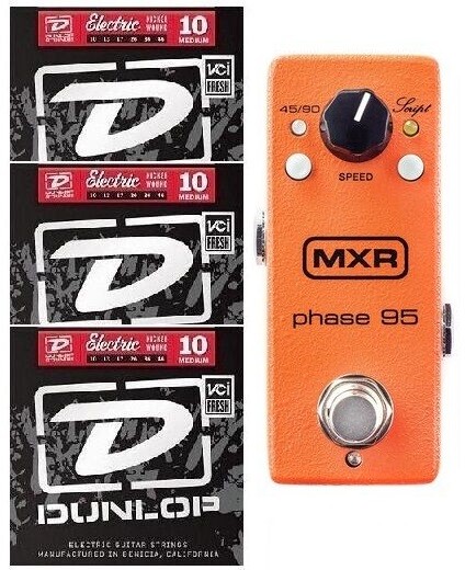 MXR M290 Mini Phase 95 Pedal Phase 45 & 90 Circuits (3 DUNLOP