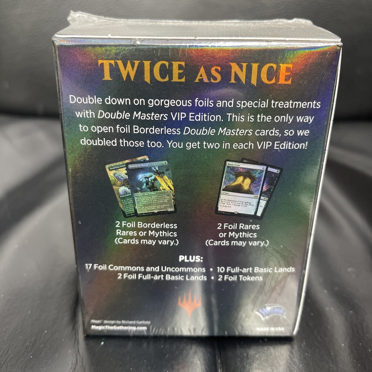 Magic The Gathering MTG Double Masters VIP Edition Booster Box