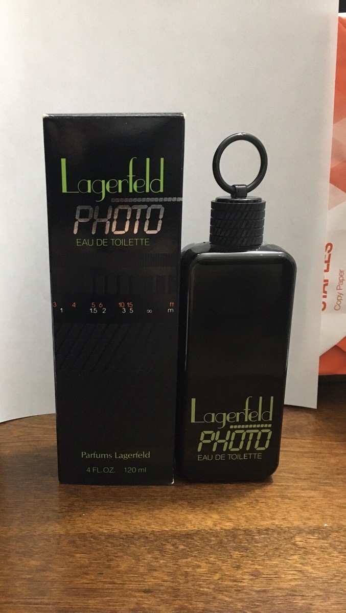 Lagerfeld Photo Edt Splash 4Fl.Oz By Karl Lagerfeld For Men NIB