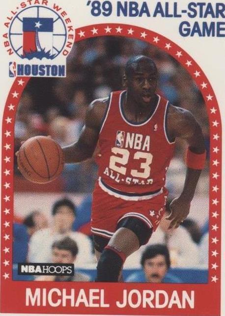 1989-90 NBA Hoops - All-Star Game Michael Jordan #21 for sale