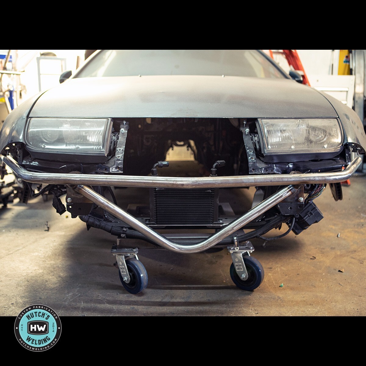 Z32 FRONT CRASH BAR - With Jack Point For Nissan 300zx 90-96 | eBay