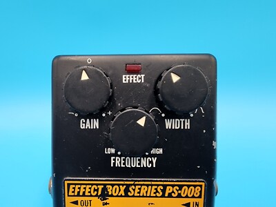 Rare Vintage 80s Guyatone PS-008 Parametric EQ Guitar Effect Pedal