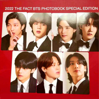 BTS 2022 THE FACT PHOTOBOOK SPECIAL EDITION Official Photocard