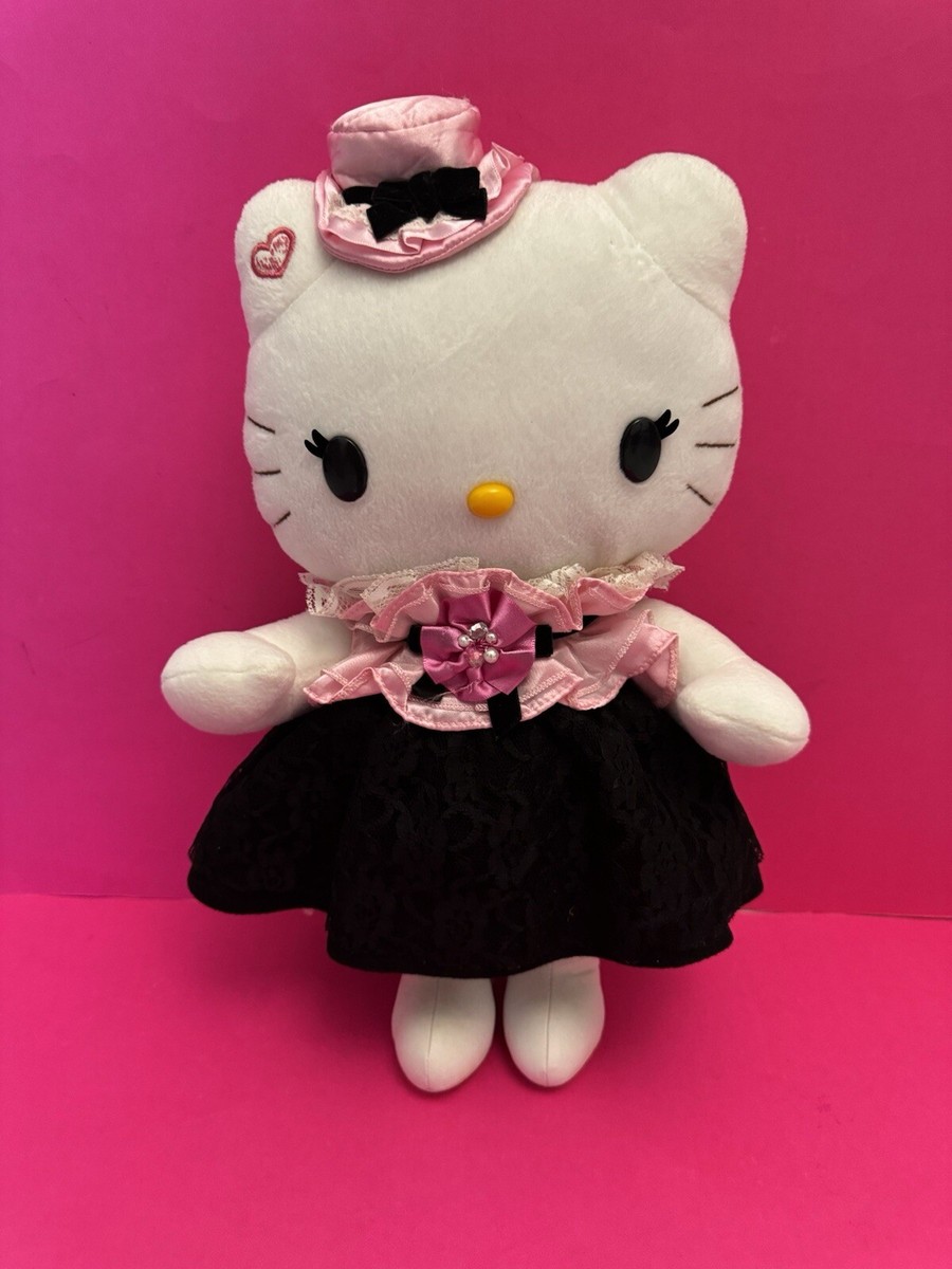 Hello Kitty Momoberry Sanrio Plush Doll Collectors Rare Hellokitty