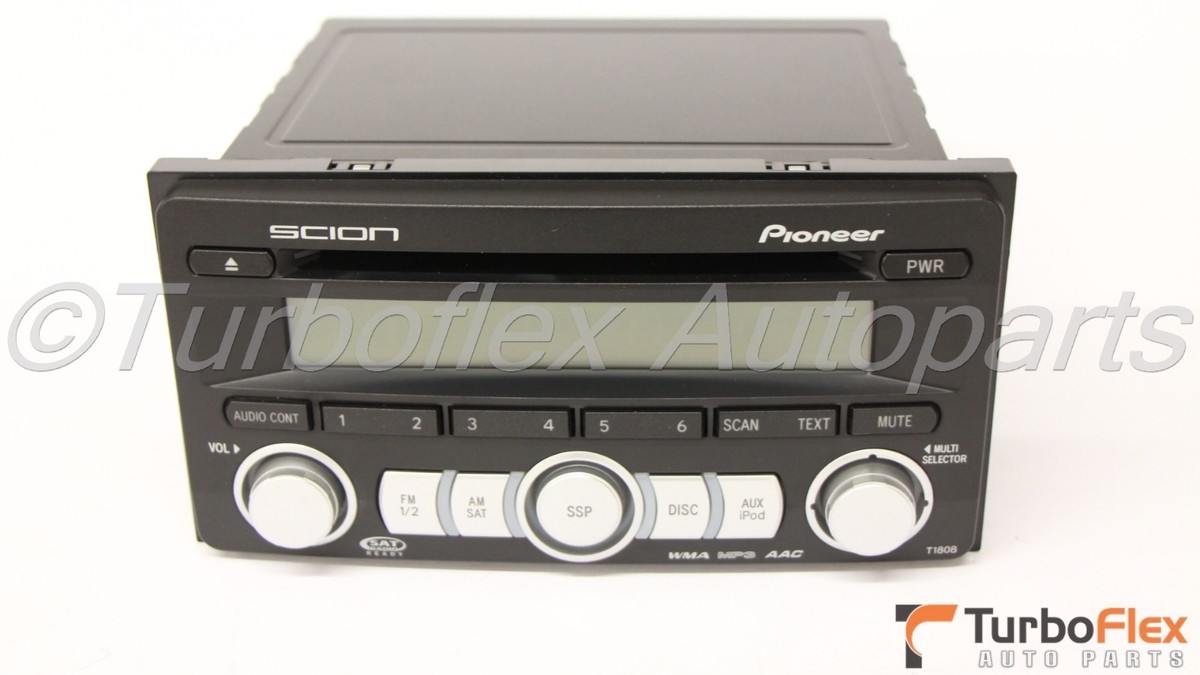 Scion xB xD tC Genuine OEM Radio CD PT546-00080 T1808 | eBay