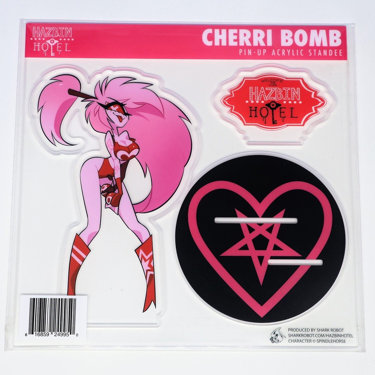Hazbin Hotel Pin Up Cherri Bomb Limited Edition Acrylic Stand