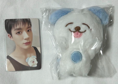 NCT DREAM JENO MAGNET DOLL with photo card Keychain Keyring Plush