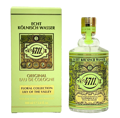4711 Lily of the Valley for Women 3.4 oz Eau de Cologne Spray NEW