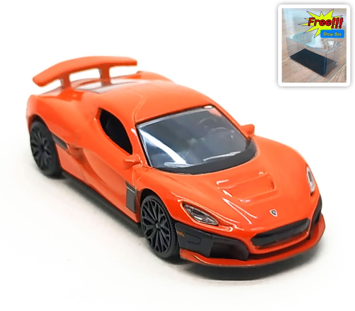 Majorette Rimac Nevera Orange 1:64 3