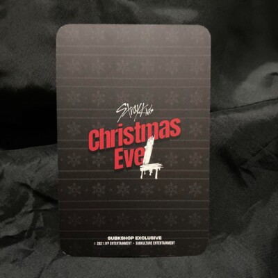 Stray Kids SEUNGMIN Christmas Evel subk Official Photocard JYP