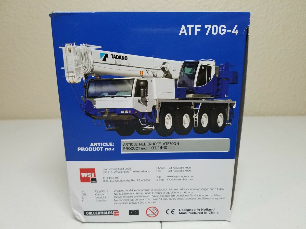 Tadano Faun ATF 70G-4 Mobile Crane - Nederhoff WSI 1:50 Scale