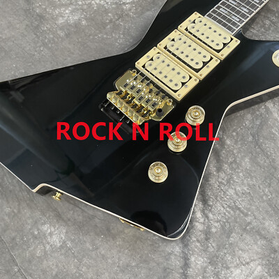 Destroyer II DT-555 Black Phil Collen Electric Guitar Floyd Rose