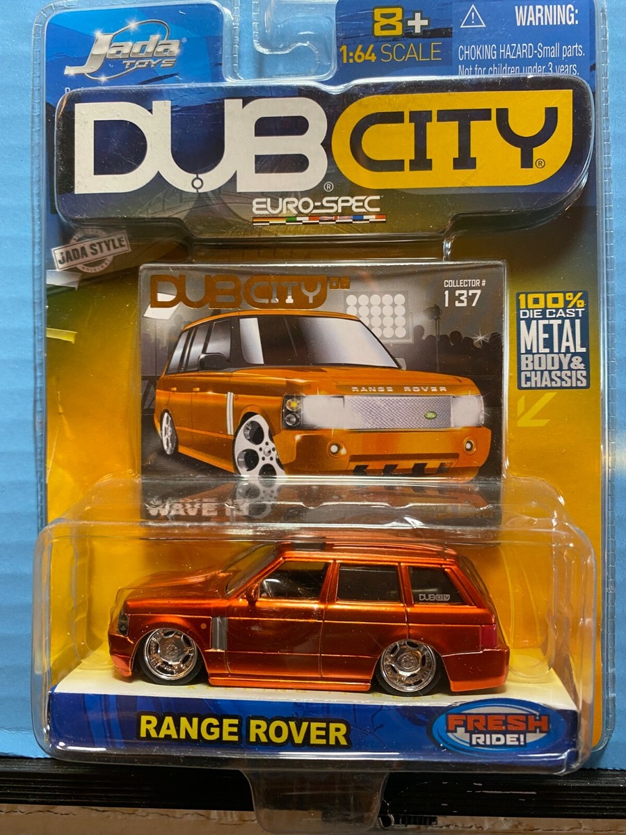 1/64 JADA DUB CITY EURO-SPEC RANGE ROVER ORANGE | eBay