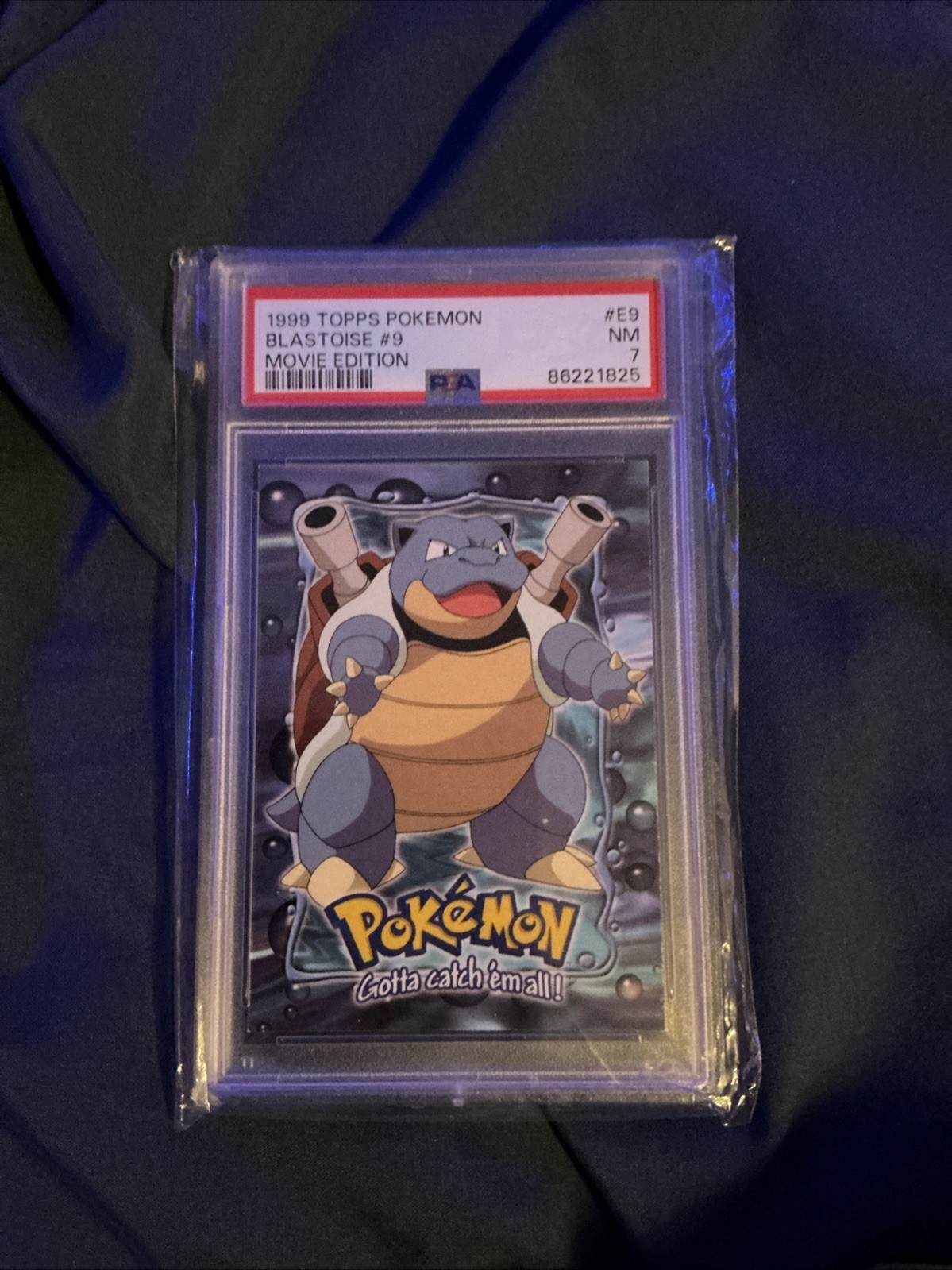Blastoise 1999 Topps Pokemon Movie Edition #E9 Base Price Guide
