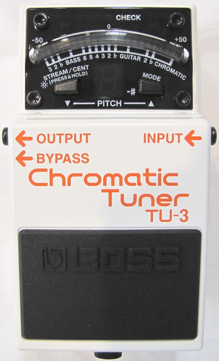 Used Boss TU-3 Chromatic Guitar Pedal Tuner | eBay