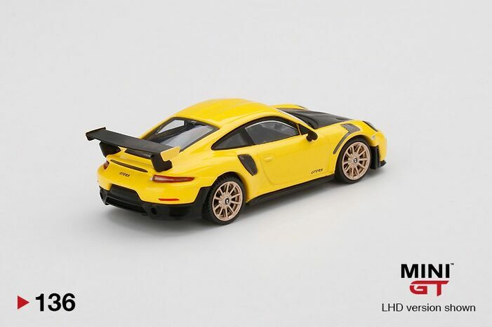 MINI GT 136 Porsche 911 GT2 RS Racing Yellow RHD Asia version | eBay