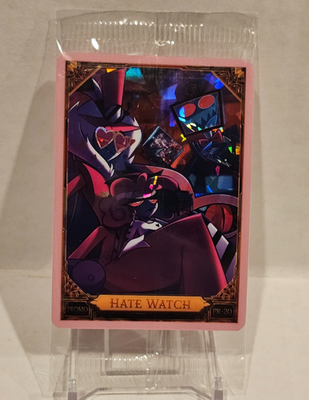 HATE WATCH Pink Cracked Ice Promo Hazbin Hotel PR-20 LIMITED