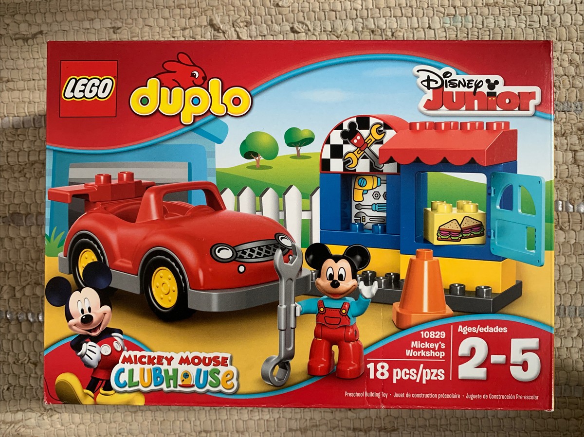 Lego Duplo 10829 Disney Junior Mickey's Workshop - Mickey Mouse