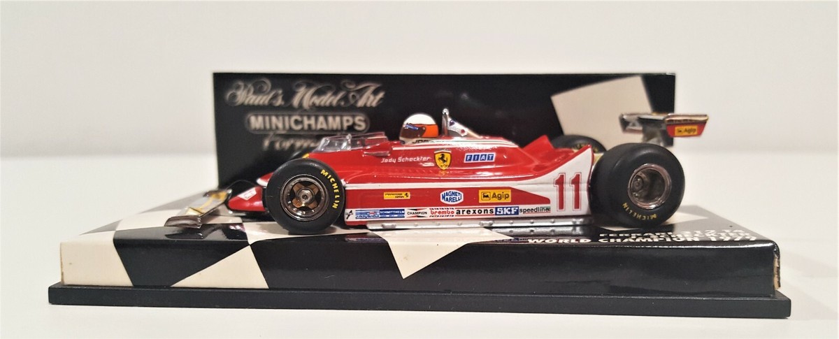MINICHAMPS 1:43 - FERRARI 312 T4 J. SCHECKTER - WORLD CHAMPION