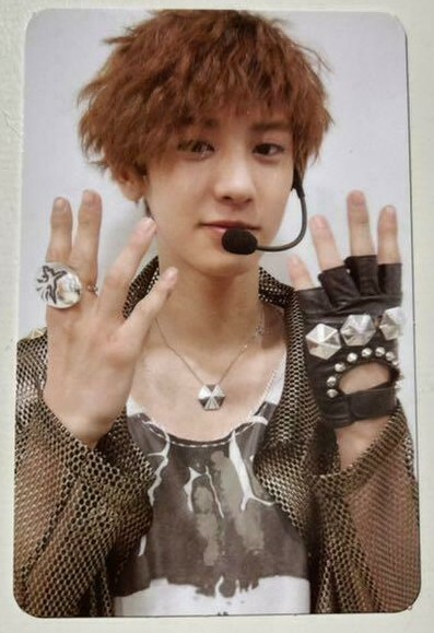 EXO CHANYEOL 1st Mini Album MAMA Official Photo card Version B | eBay