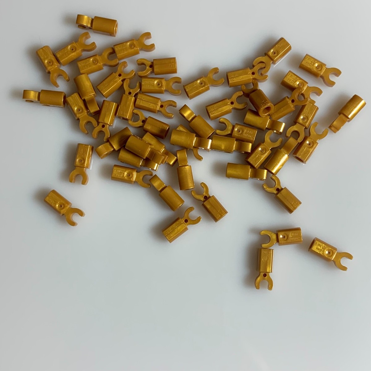 50 per lot NEW LEGO Warm Gold (Pearl Gold) 3.2 HOLDER Ø3.2 W/TUBE