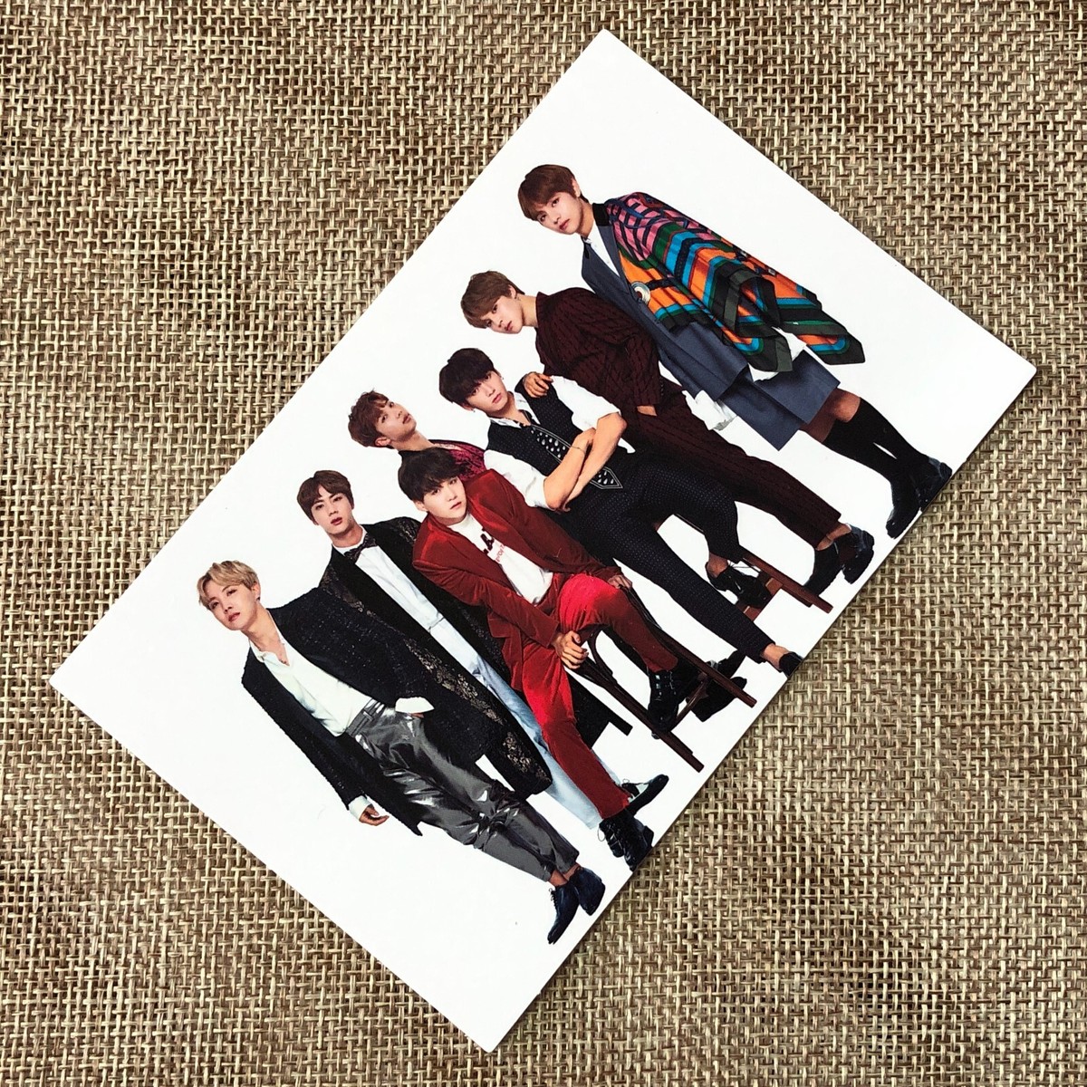 BTS GROUP [FANCLUB 4th ARMY Membership] Official Photocard