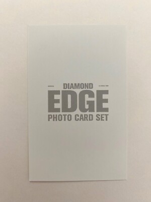 SEVENTEEN 2017 CONCERT DIAMOND EDGE OFFICIAL LIMITED PHOTOCARD