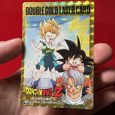 Dragon Ball Z Double Gold Laser Amada Hero Collection WGL-1 Artbox