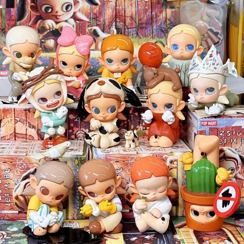 POP MART Zsiga Let It Be series confirmed blind box Figure